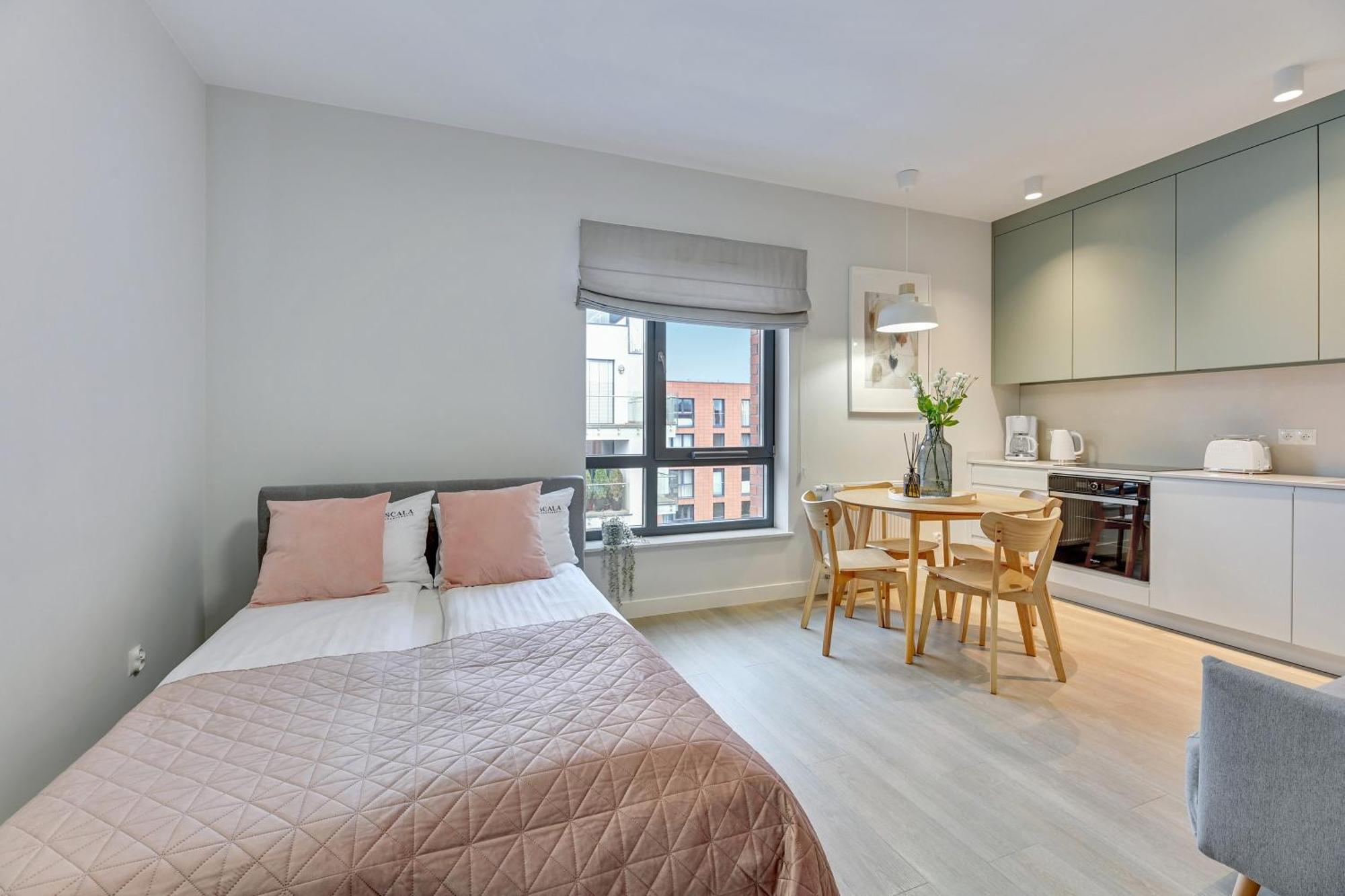 Scala Apartamenty By Moderna Profit- Lakowa 60C グダニスク エクステリア 写真